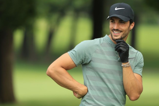 Dari Amerika, kita berpindah ke Italia. Blogger Mariano Di Vaio terpilih dalam daftar 100 Pria Tertampan Sedunia 2018 dan berada di nomor delapan. Selain blogger, pria dengan tinggi 185 cm ini juga seorang model dan desainer. Foto: Getty Images