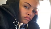 Seperti fotonya yang tampak bosan namun tetap terlihat cantik. Dok. Instagram/thylaneblondeau