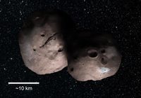 Gambaran mengenai Ultima Thule di saat baru ditemukan.