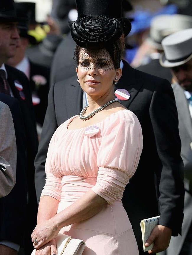 Haya merupakan putri dari Raja Hussein Yordania, dari istri ketiganya, Ratu Alia. Wanita cantik ini memiliki gelar Her Royal Highness Princess Haya of Jordan. Foto: Chris Jackson/Getty Images