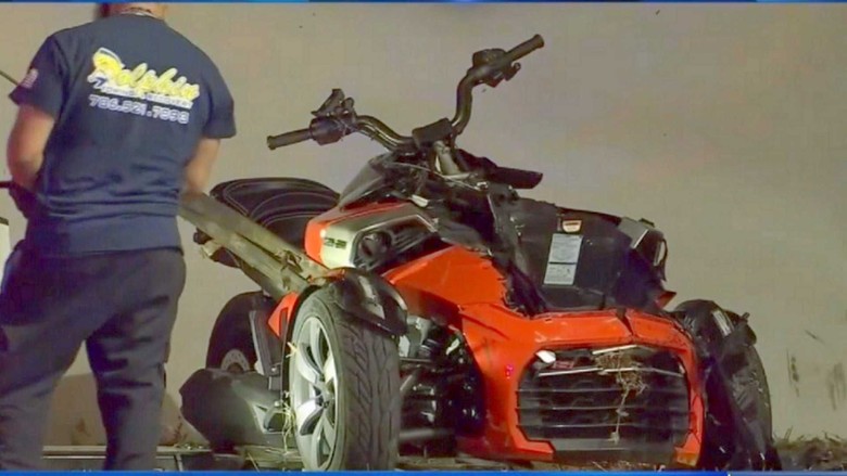 Balita Bawa Kabur Motor dan Berakhir Celaka. Foto: Istimewa