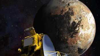 Ia menempuh perjalanan begitu jauh dan baru mendekati Pluto pada Juli 2015, membuatnya jadi pesawat antariksa pertama yang berada di sana. Foto: NASA