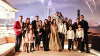 Potret keluarga Cristiano Ronaldo yang merayakan pergantian tahun ke 2019 (Instagram/cristiano)