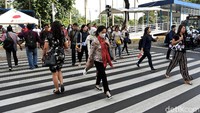 Libur akhir tahun telah usai. Warga Jakarta pun kembali beraktivitas dan bekerja usai merayakan tahun baru 2019.