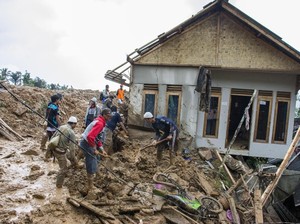 Polri: 24 Orang Masih Hilang Pascalongsor Sukabumi