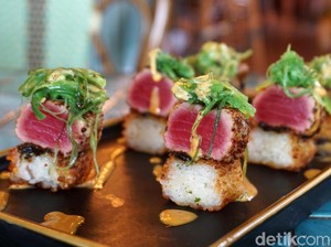 The Garden : Antre 1.5 Jam Untuk Cicipi Crispy Rice Tuna dan Cake Tolak Angin