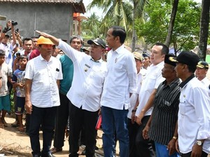 Pemerintah Siapkan Lokasi Sementara  Korban Tsunami Lampung