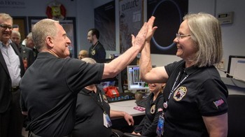 Awal kalender 2019 ditandai NASA dengan tinta emas. Foto: flickr/nasahqphoto