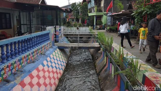Kampung Preman Itu Kini Jadi Kawasan Mural Mempesona di Salatiga