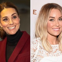 Yang satu Putri Inggris, satunya lagi bintang reality TV. Kate Middleton dan Lauren Conrad punya kemiripan di tulang pipi, mata hingga senyumannya. Foto: Getty Images