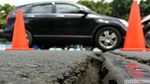 Penampakan Flyover Kemayoran yang Merenggang