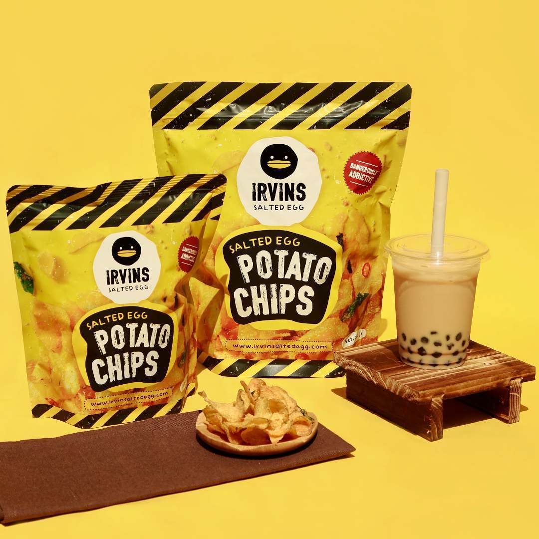 Irvins Salted Egg Singapura