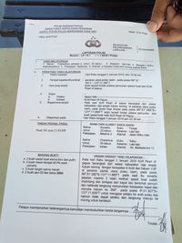 Berkas kepolisian kapal Pearl of Papua