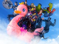 Aksi Kocak Tapi Keren  Iron Man, Captain America dkk