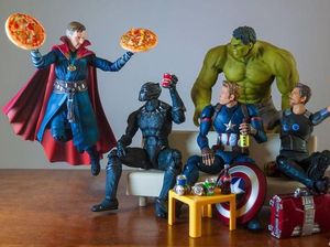 Aksi Kocak Tapi Keren  Iron Man, Captain America dkk