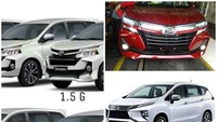Punya desain rumah lampu kabut mengotak, Avanza-Xenia 2019 dibanding-bandingkan dengan sang pendatang baru Mitsubishi Xpander. Foto: Dok.Istimewa