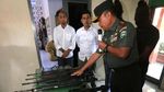 Warga Serahkan Senjata Sisa Konflik Aceh ke Kodam Iskandar Muda
