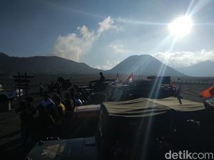 Libur Natal-Tahun Baru, Turis Bromo Tembus 14.450 Orang