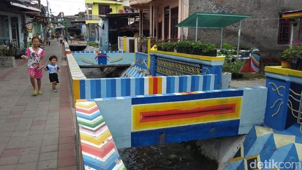Kampung Preman Itu Kini Jadi Kawasan Mural Mempesona di Salatiga