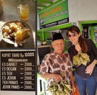 Cantik-cantik, Tamara Bleszynski Doyan Banget Makan di Warung!