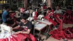 Berkah Perajin Bendera Partai di Tahun Politik