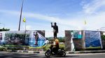Patung Raksasa BJ Habibie Senilai Rp 1 M Mejeng di Gorontalo
