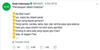 Ngakak! Admin Twitter Grab Sindir Jomblo hingga Fiersa Besari