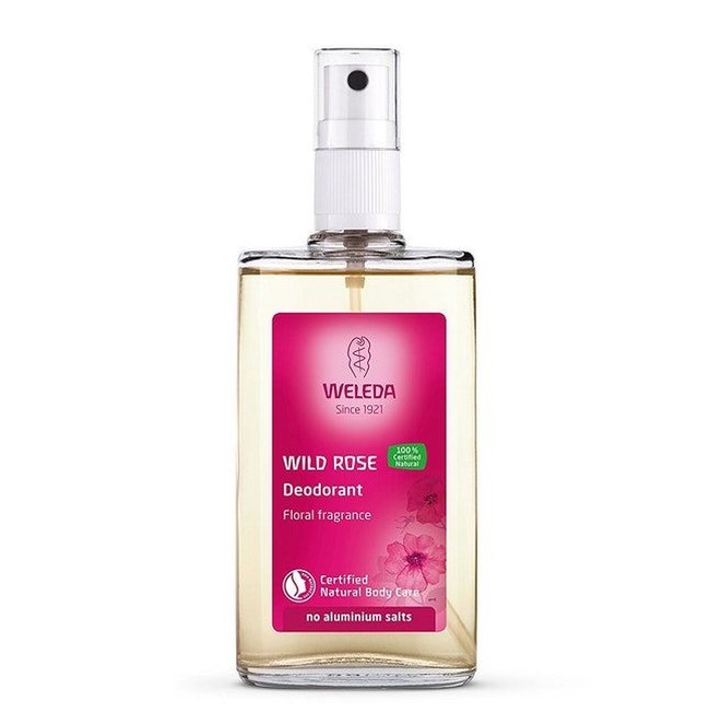 Memakai parfum dan deodoran di pagi hari menjadi sesuatu yang merepotkan bagi beberapa millennial. Anda pun bisa memakai dedoran sekaligus parfum Weleda Wild Rose Deodorant berikut yang dijual Rp 180 ribuan. Foto: Amazon