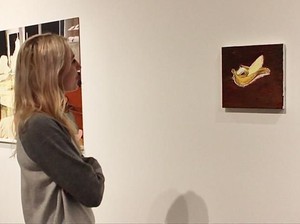 Banksy Kembali Nakal Taruh Lukisan Pisang di Ohio