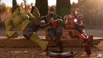 Kegiatan superhero diwaktu luang. Foto: David Cubero via Sina Mobile