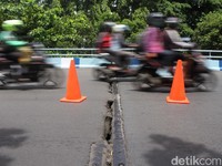 Flyover Kemayoran Renggang, Aman Dilewati Nggak Ya?