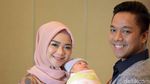 Wajah Bahagia Sheza Idris Sambut Anak Pertama