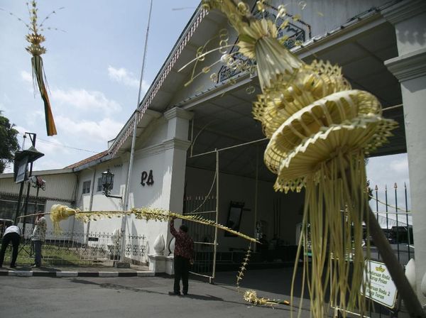 Janur Kuning Dhaup Ageng Puro Pakualaman Telah Melambai