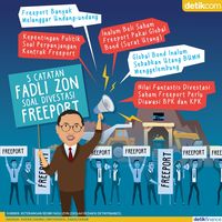 5 Catatan Fadli Zon soal Pembelian Saham Freeport