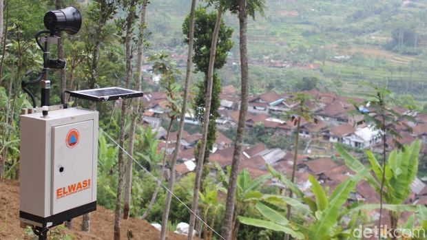 Bermodal Rp 5 Juta, Staf BPBD Banjarnegara Rakit Dektektor Longsor