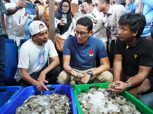 Di Tarakan, Sandi Dengarkan Keluh Kesah Petambak Udang dan Kepiting