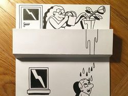 Kreatif! Dari Sobekan Kertas Hasilkan Gambar 3D