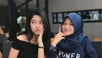 Keseruan Yoriko Angeline Saat Makan Bareng Pemain Dilan 1990