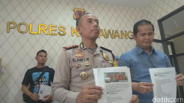 Sebar Hoaks Tsunami, Atlet Voli Tarkam Karawang Diamankan Polisi