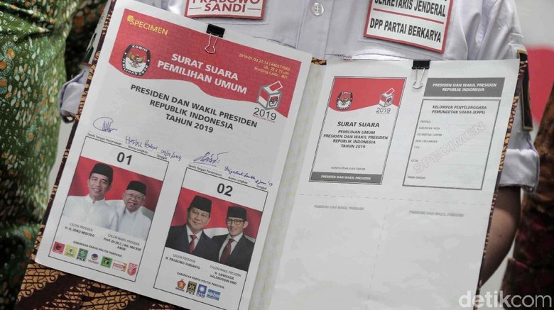 Tim Jokowi Maruf Dan Prabowo Sandi Setujui Surat Suara