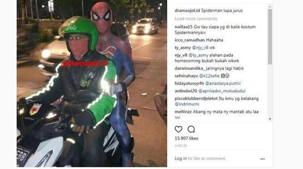 Selain Manusia, 'Mahluk Lain' Juga Gemar Nebeng Grab 