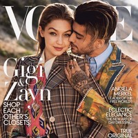 Kemesraan Gigi dan Zayn juga diperlihatkan saat pemotretan sampul majalah Vogue US. Banyak netizen mengira hubungan keduanya akan langgeng hingga ke pernikahan. Foto: Vogue