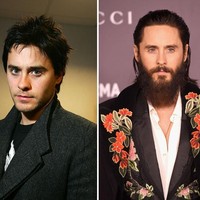 Apakah Jared Leto seorang vampir? Meskipun penampilan barunya sudah berjenggot dan berkumis, wajahnya di usia 35 tahun dan 47 tahun sama mudanya. Foto: Getty Images