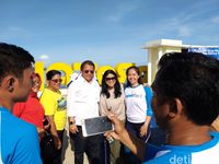 WiFi Gratis Bikin Taman Kota Morotai Asyik Buat Narsis 