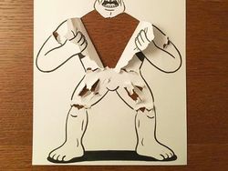 Kreatif! Dari Sobekan Kertas Hasilkan Gambar 3D