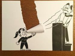 Kreatif! Dari Sobekan Kertas Hasilkan Gambar 3D