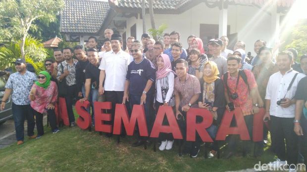  Arief Yahya disela kunjungannya di Grand Maerokoco Semarang