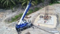 Tol Pekanbaru-Dumai merupakan bagian Tol Trans Sumatera yang menghubungkan wilayah Lampung hingga Aceh. Istimewa/Dok. Hutama Karya.