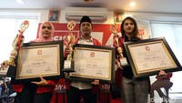 Kebohongan Awards itu diberikan PSI di Basecamp DPP PSI, Jalan Wahid Hasyim No 194, Jakarta Pusat, Jumat (4/1/2019).