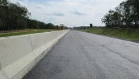 Adanya tol ini diharapkan dapat memperlancar mobilisasi manusia dan barang sehingga memacu perekonomian. Istimewa/Dok. Hutama Karya.